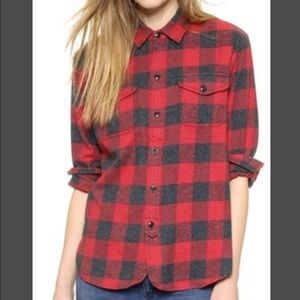 Madewell Flannel Cargo Workshirt